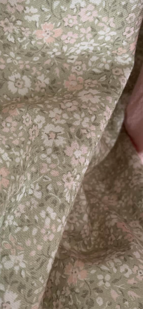 Bloom tie mini - sage bloom