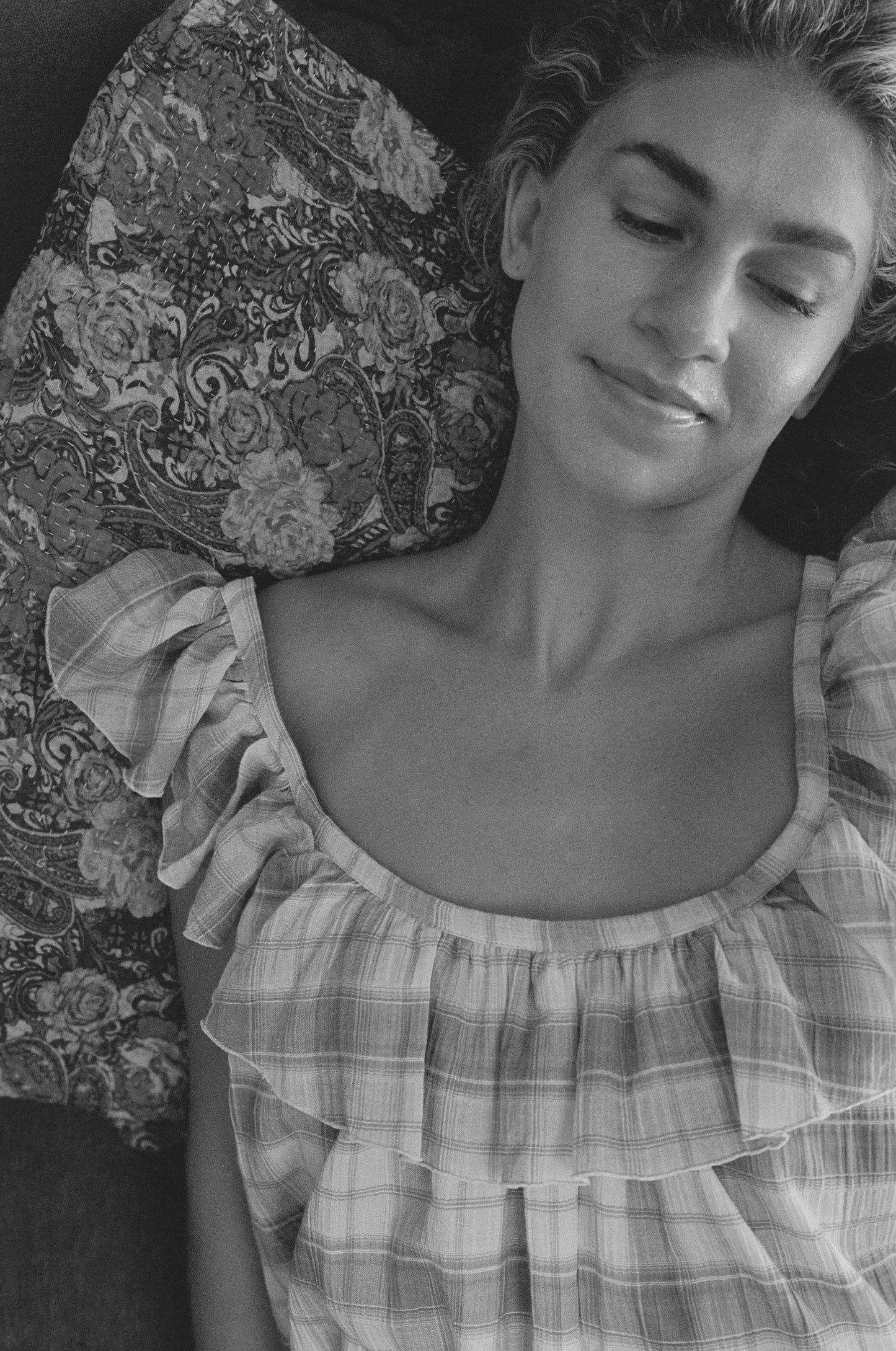 Bisset maxi - Sahara check