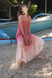 Frida Maxi dress - Pink ombre