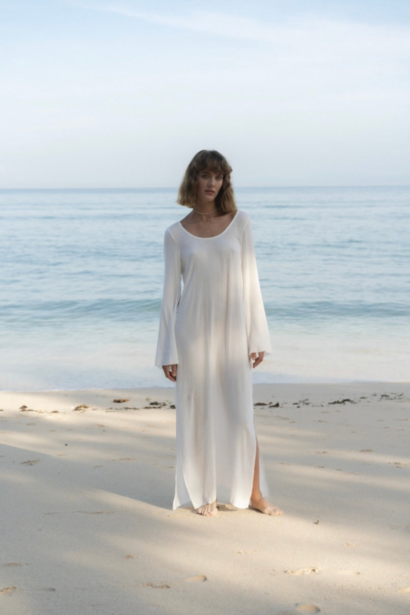Isola maxi dress - White